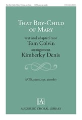 That Boy Child of Mary SATB choral sheet music cover